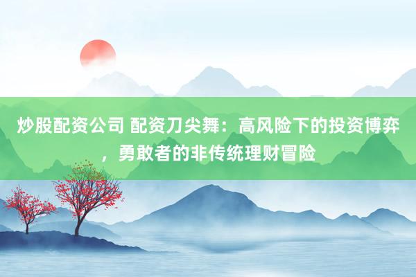 炒股配资公司 配资刀尖舞：高风险下的投资博弈，勇敢者的非传统理财冒险